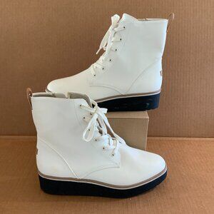 Dr. Scholl's Women's White Boots | US Size 8.5